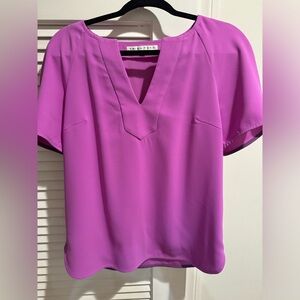 Trina Turk purple / fuschia blouse